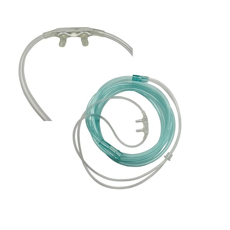Cateter Nasal Oxigênio Cânula De O2 Adulto Silicone Tipo Ôculos