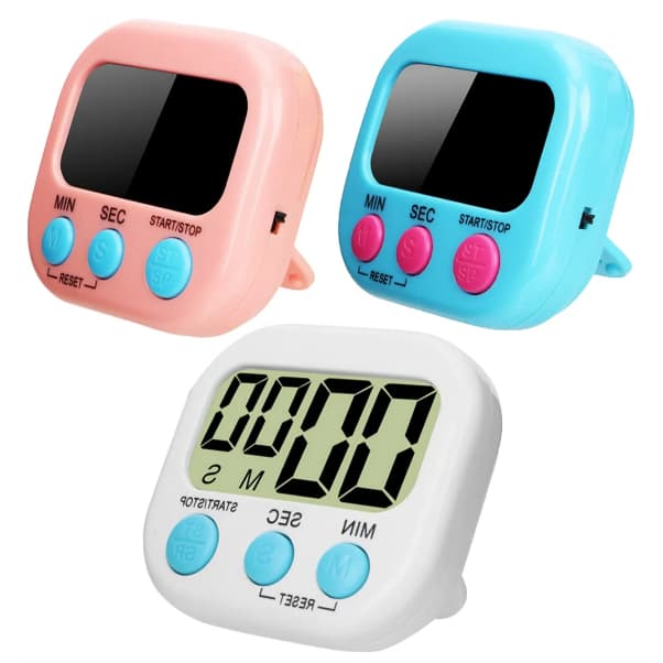 Relógio Temporizador Cronometro Digital De Cozinha