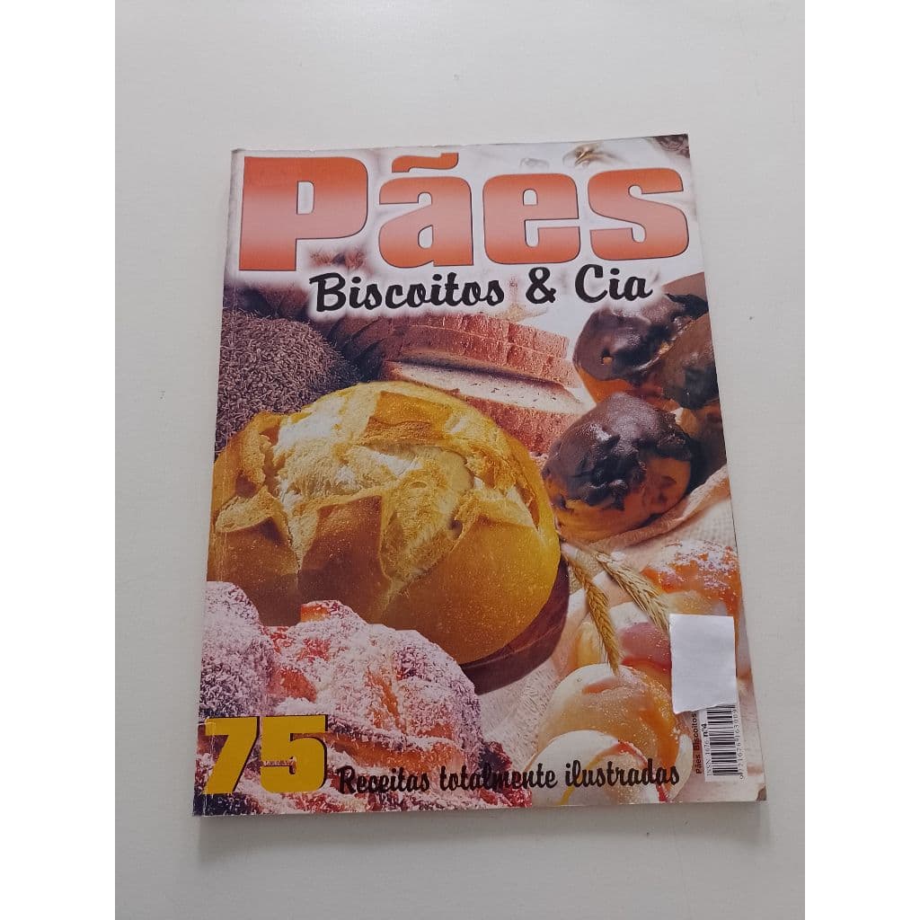 Revista Pães Biscoitos & Cia 75 Receitas Ac581 (Usado)