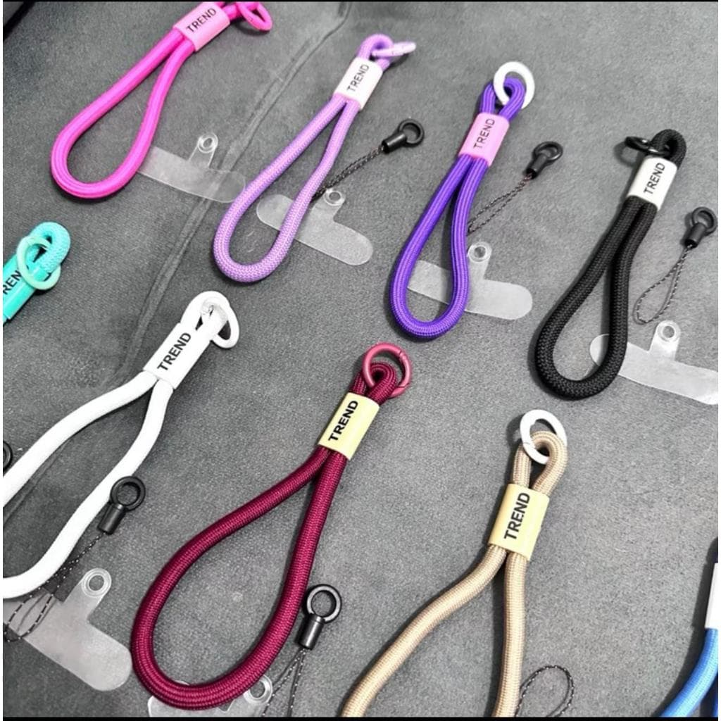 Cordão para celular cordão curto de pulso pingente de corrente requintado pingente