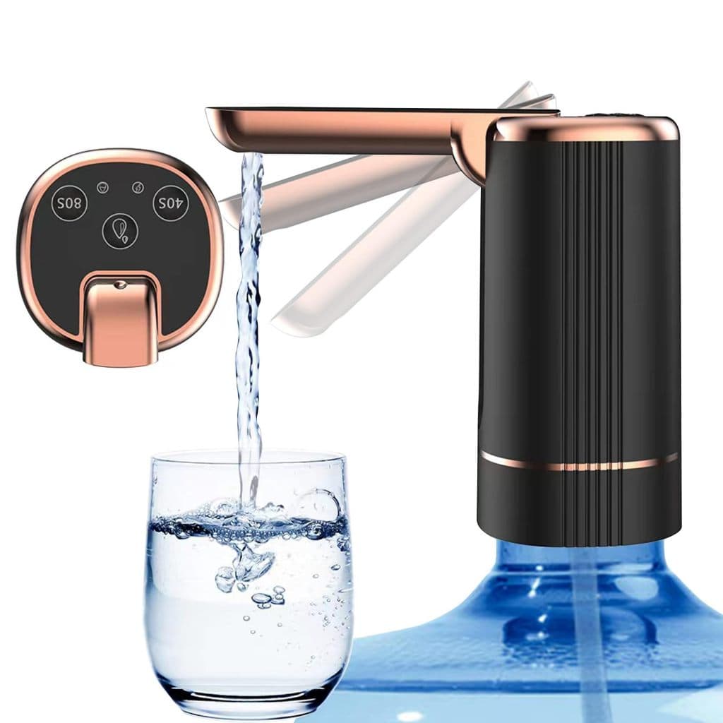 Bomba Elétrica e Dispenser de Galão Universal Com Carregamento USB Para Galão Garrafão de Água