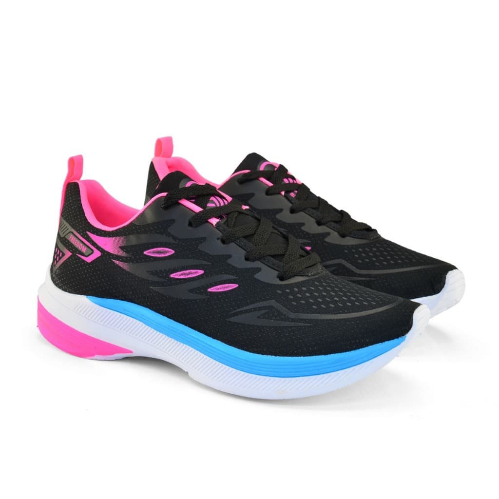 Tênis Esportivo Feminino Super Leve Solado Flexível