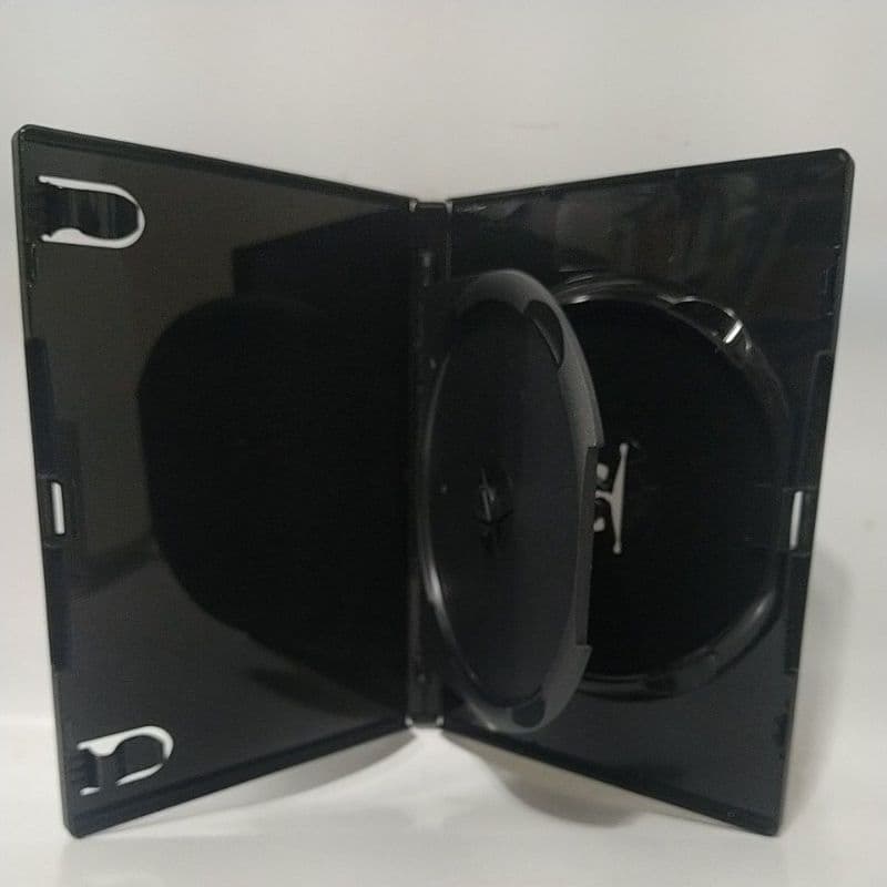 Estojo de DVD duplo, capinha de DVD duplo, capa de DVD duplo, protetor de DVD