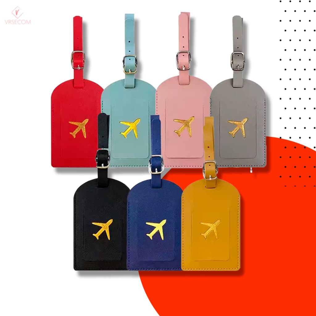 1 Tag para Mala Couro Plutônio Premium Colorida - Produto Original