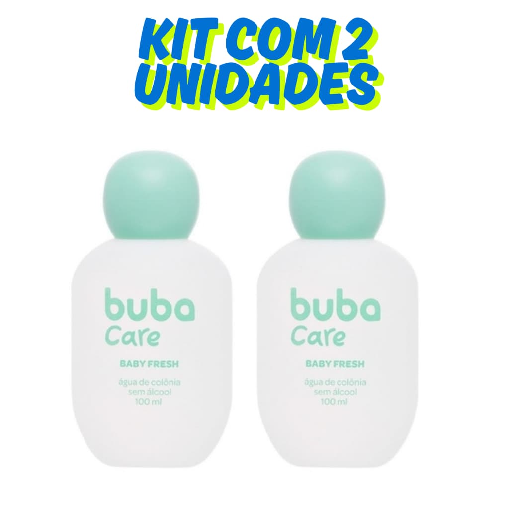 Kit 2 Colônia Perfume Baby Fresh Bebe Buba Lancamento