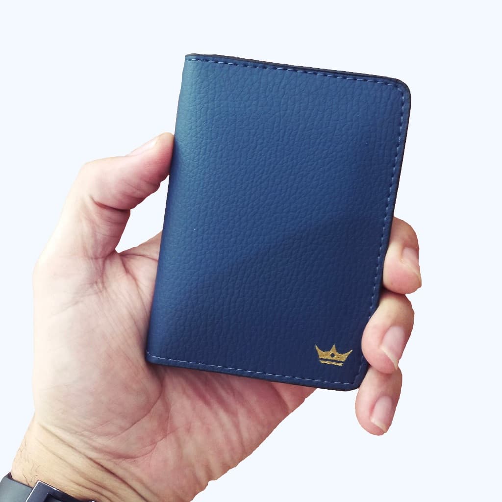 Carteira Couro Slim Porta Cartão CNH Cedulas Masculina / Feminina