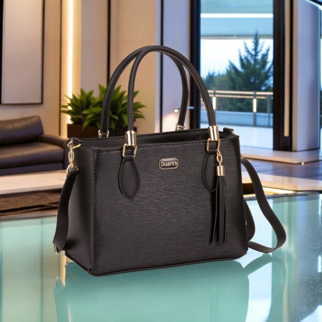 Bolsa feminina Media de Mão e Ombro Duarts Lançamento