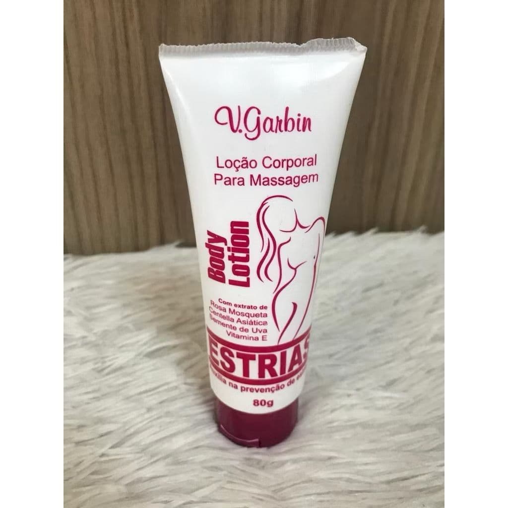 Loção Corporal Para Massagem Auxilia Na Prevenção De Estrias