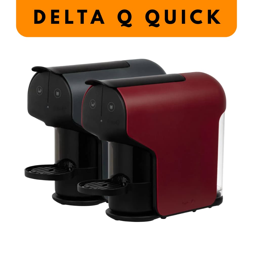 Cafeteira DeltaQ Quick Original 110v 220v + 18 Cápsulas Delta Q Espresso Brinde