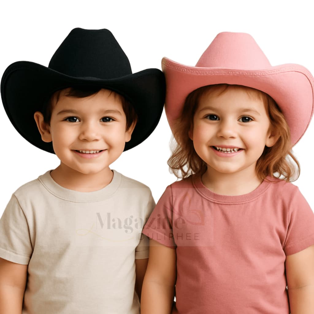 Chapéu Infantil Country Cawboy Feminino Masculino Festa Junina de Criança