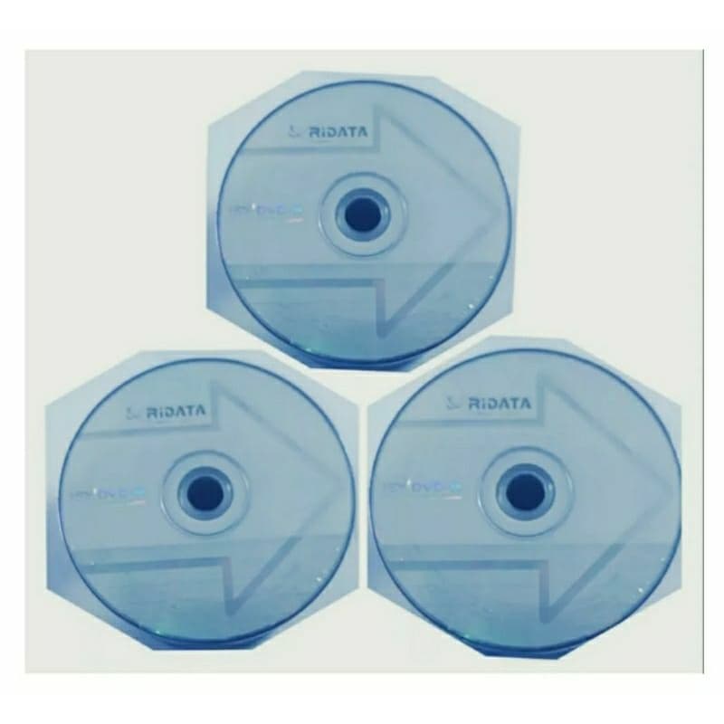 100 DVD-R RIDATA LOGO 4.7GB 120MINUTOS 16X