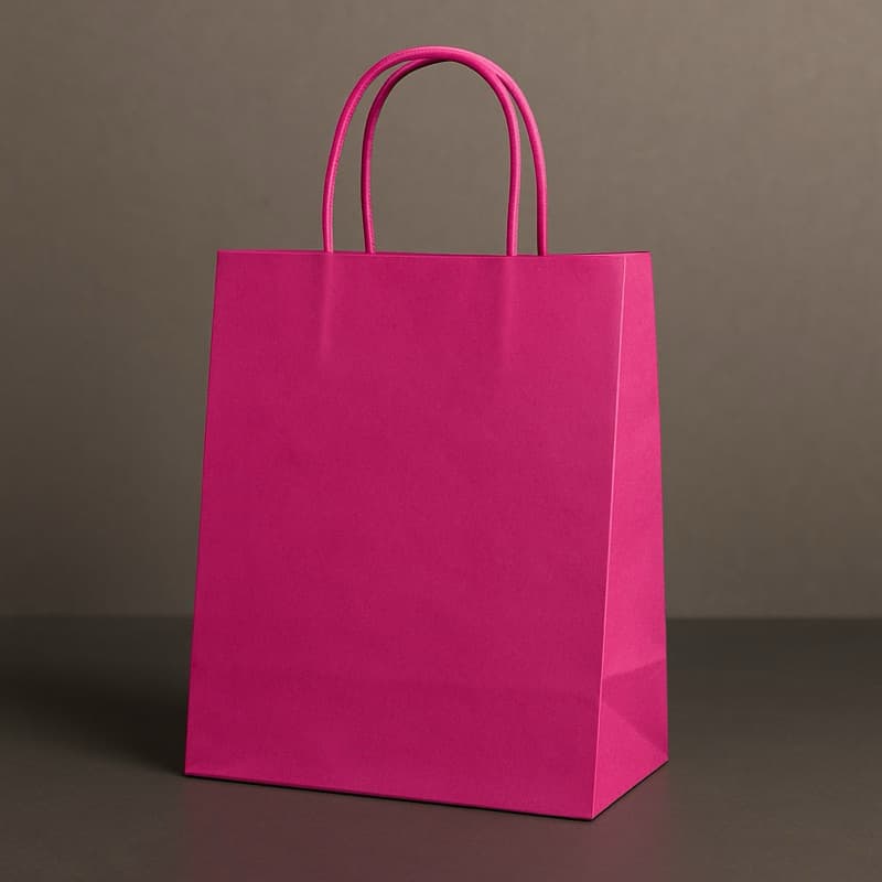 10 unidades Sacola de papel 18x09x24 com cores para presente lembrancinhas