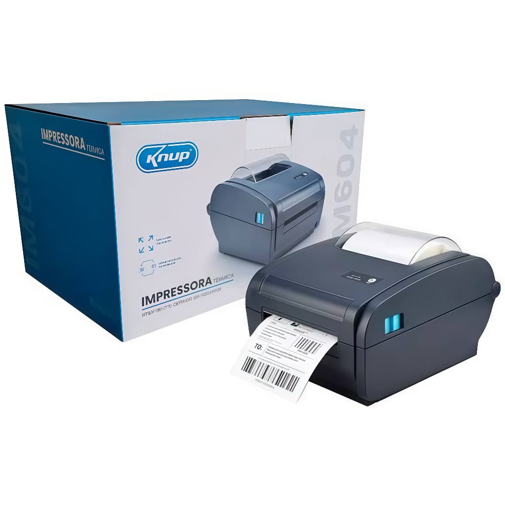 Impressora Térmica de Etiquetas De Envio USB Para Etiqueta Correio Marketplaces Código De Barras