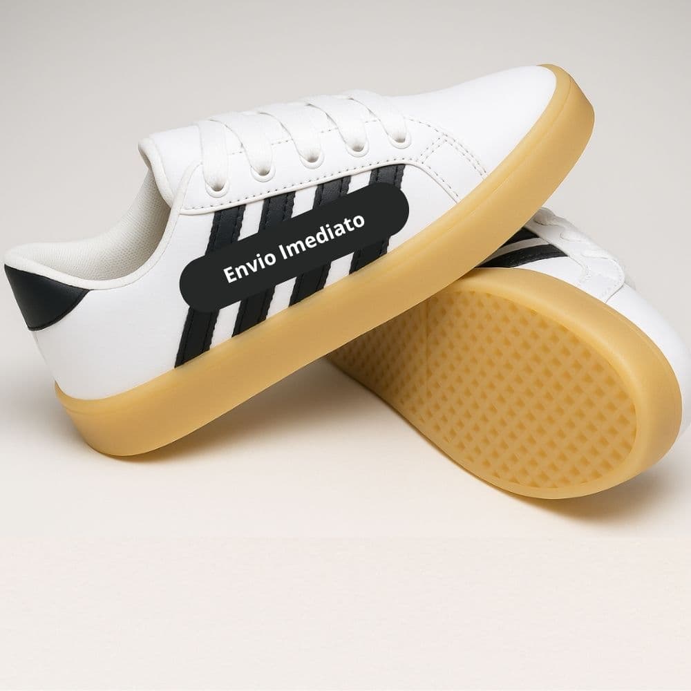 Tênis Urbano Feminino Solado Caramelo – Visual Atual e Máximo Conforto!