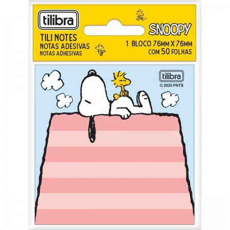TILI NOTE SNOOPY TILIBRA 76X76X50FL SHOW