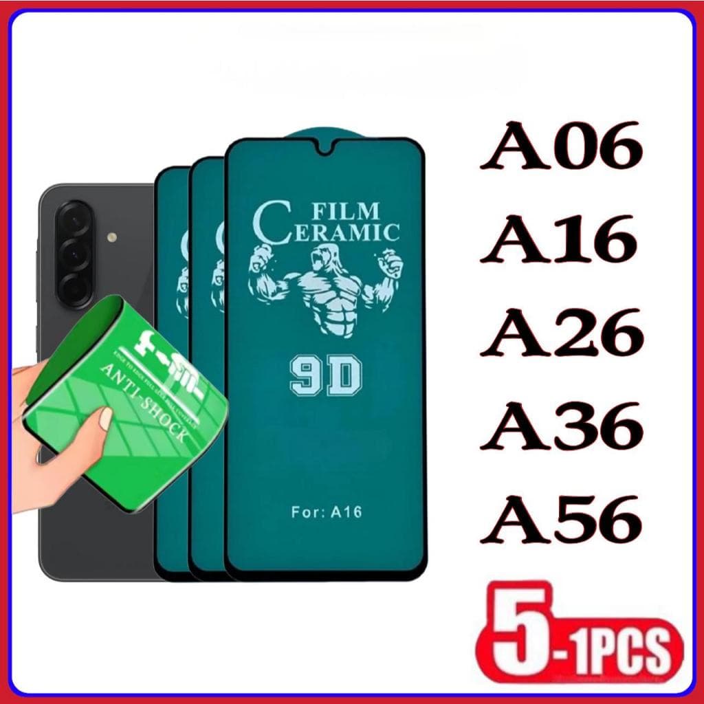 Película Cerâmica 9D 3D Samsung Gel Hidrogel Flexíve A06 A16 A26 A36 A56