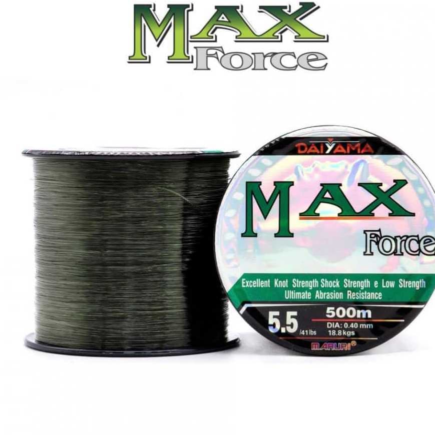 Linha de pesca monofilamento  varias medidas e modelos max force e top