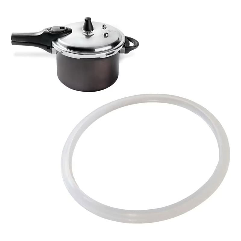 Anel De Vedação Silicone Brinox Pressure Ceramic Life 4,2 e 4,5L 20cm Brinox