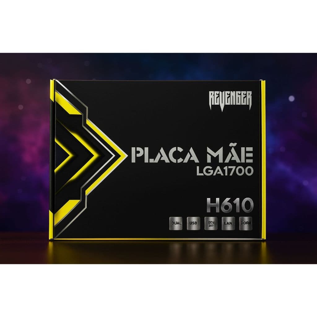 Placa Mãe - Revenger (H610 DDR4)