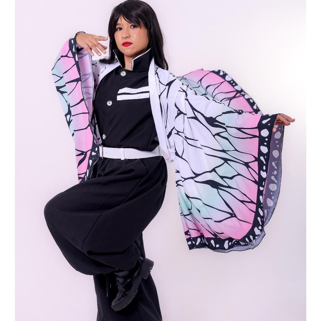 Quimono Cosplay Demon Slayer – Haori Estilo Japonês Inspirado no Anime