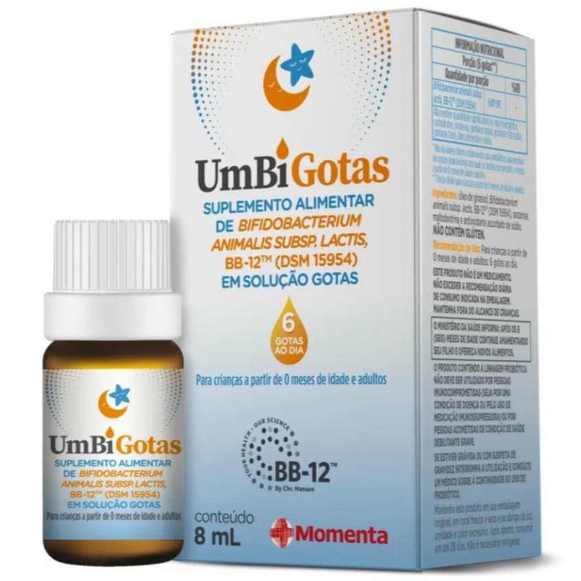 Umbi Gotas 8 ml - Probiótico para Bebês