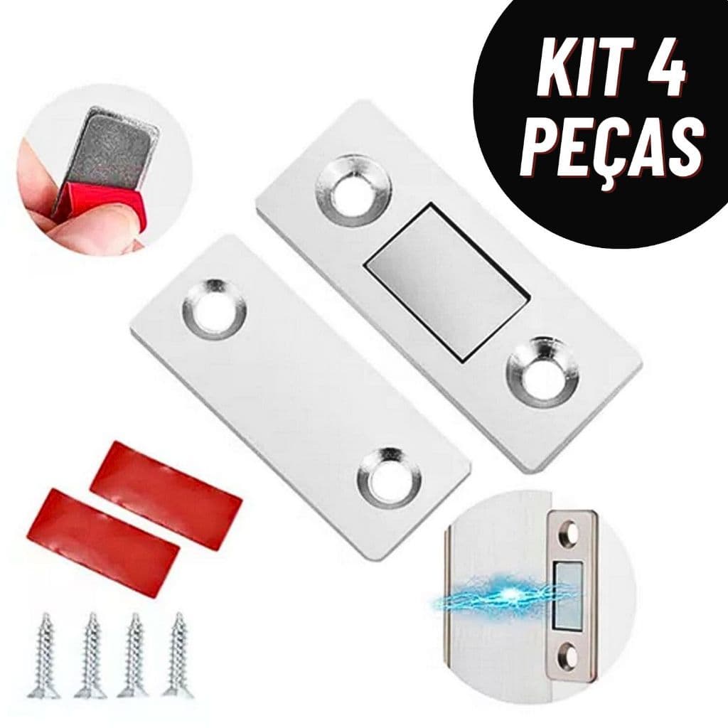Fecho Imã Trava De Porta de Armário Magnético