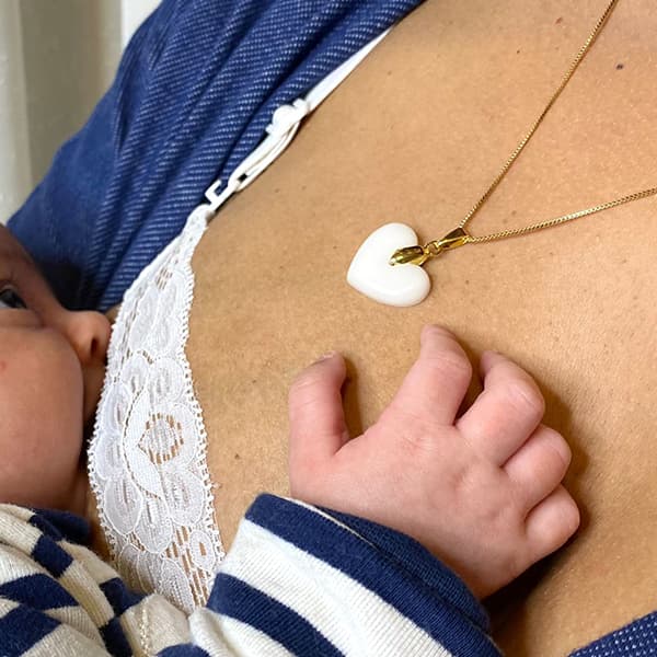 Amor de Leite | Joia de Leite Materno DIY | Kit Lackto Oficial | Faça você mesma seu Pingente de Leite Materno