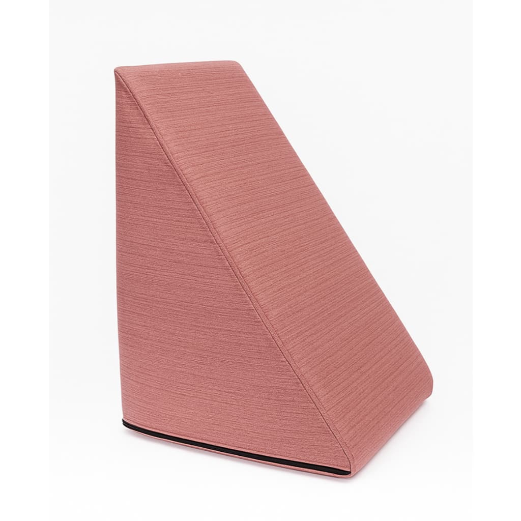 Travesseiro Encosto Rose Capa Com Zíper Pós Cirúrgico Para Leitura Coluna Tr