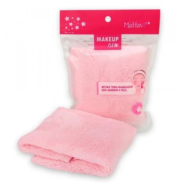 Toalha Para Remoção de Maquiagem Makeup Clean - Mahav