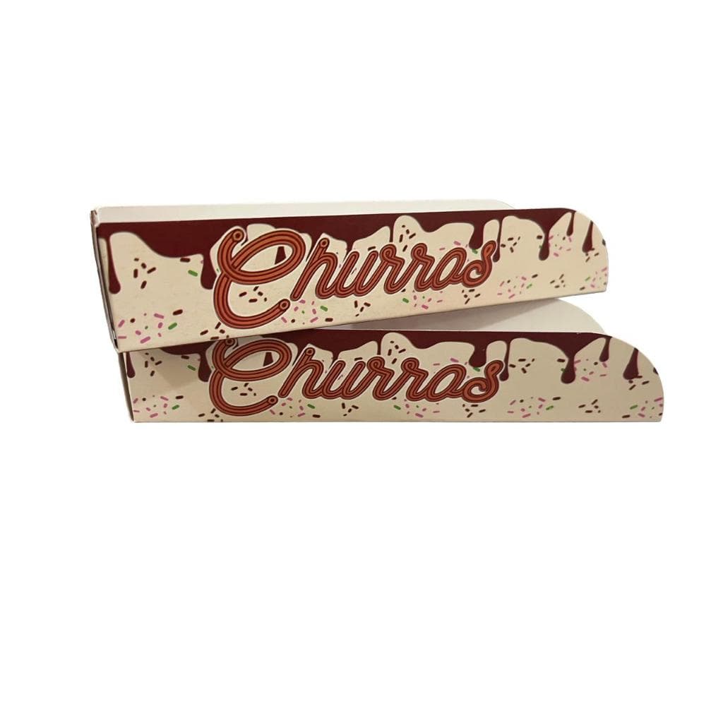 200 Embalagem caixa caixinha para Churros Gourmet (200 Unidades)