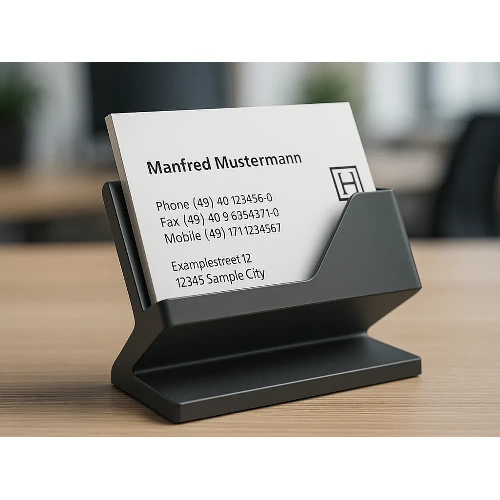 Porta Cartão de Visita Moderno Minimalista Suporte de Cartão