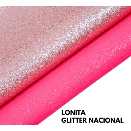Lonita Glitter Nacional (24x34cm) - Para Artesanato e Customização
