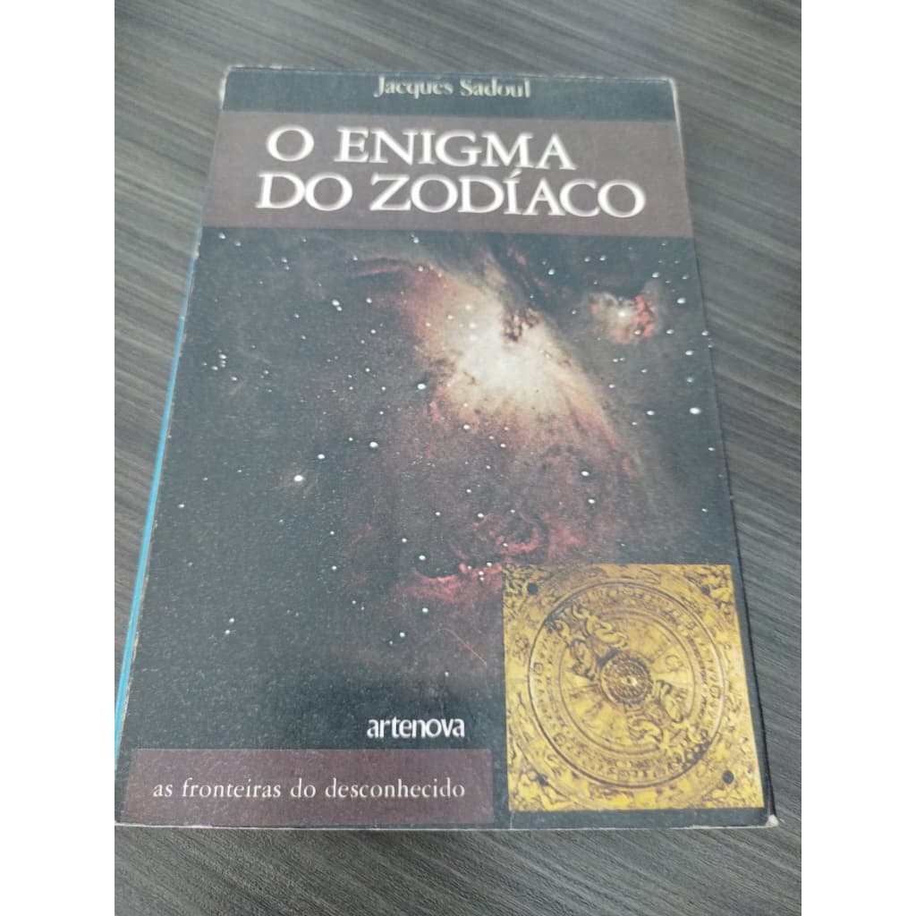 Livro O Enigma do Zodiaco Jacques Sadoul