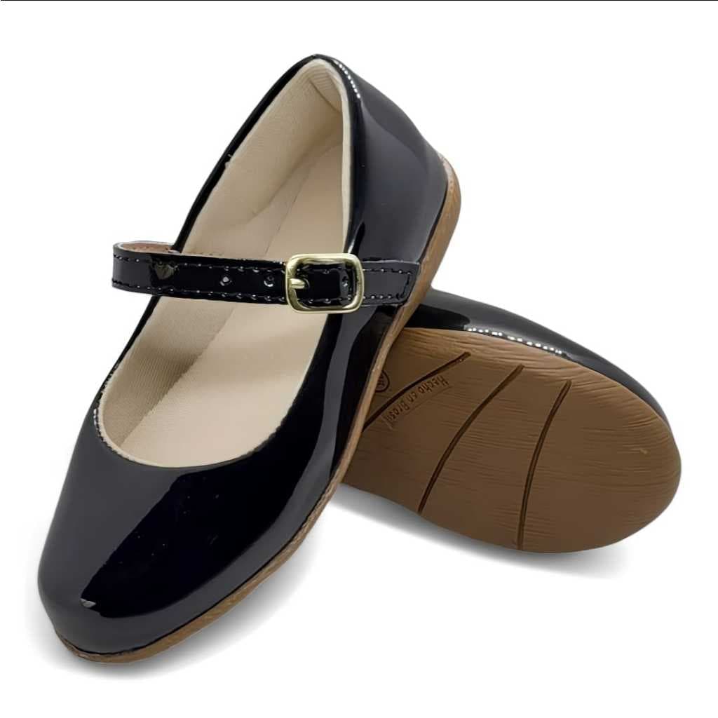 Sapatilha Infantil com Tira – N 16 ao 36 Feminino Confortável para Festa e Dia a Dia Menina