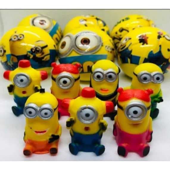 Minions Dedoche Encapsulado 2" | Surpresa Infantil Lacrada – Envio Aleatório | Envio Diário!