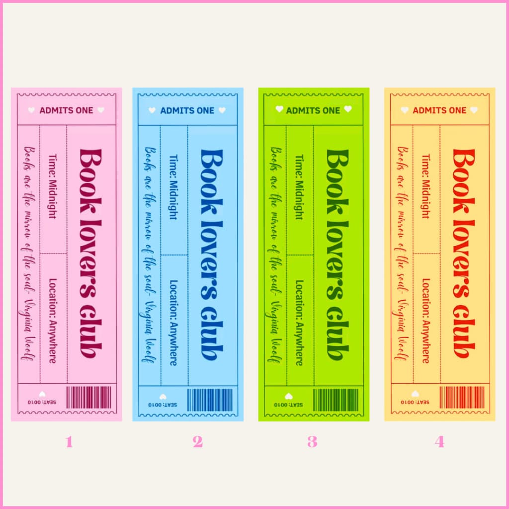 Marca-página Book Lovers Club LSB