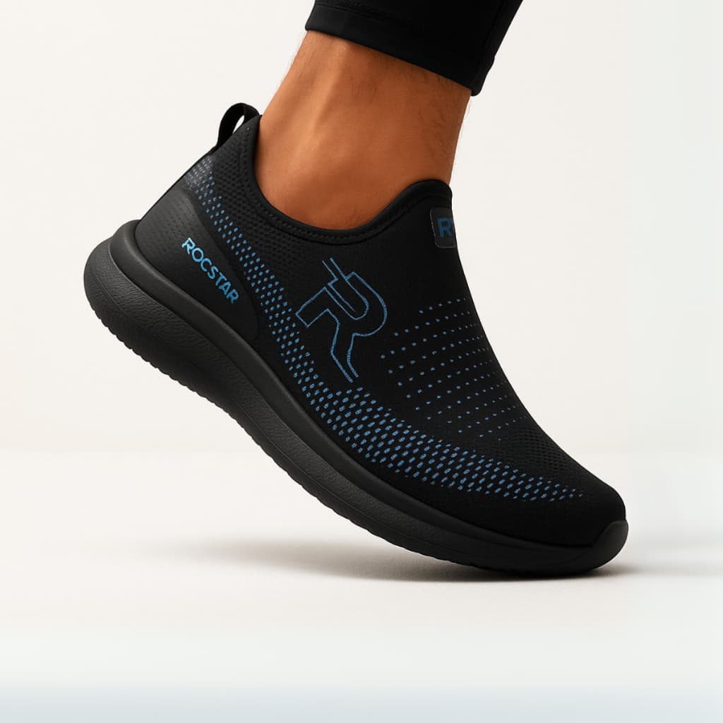 Tênis Esportivo Masculino Resistente Para Caminhadas Material Leve e Respirável