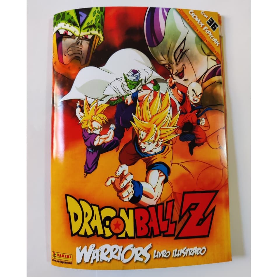 Álbum Dragon Ball Z - Warriors - 2013 - Panini
