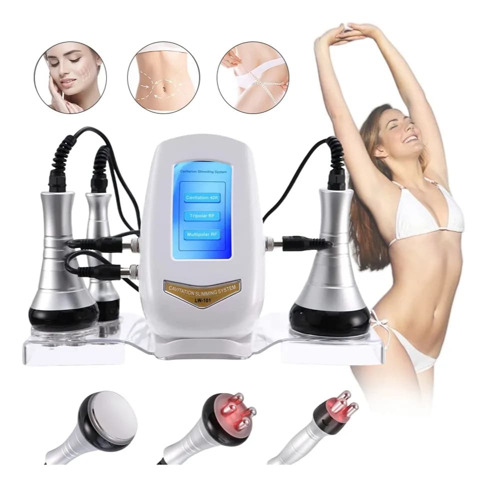 3em1 Beleza Aparelho Lipocavitação 40k Rf Com Base Acrílica