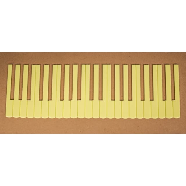 Jogo de Teclas 19.8 mm c/ recorte (24 teclas) Nacional - Cores diversas