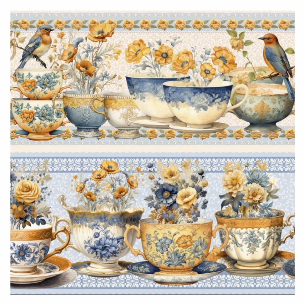 Tricoline Digital Barrado Classique 100% Algodão 55x150cm Pano de Prato Toalhas Maria Flor Tecidos