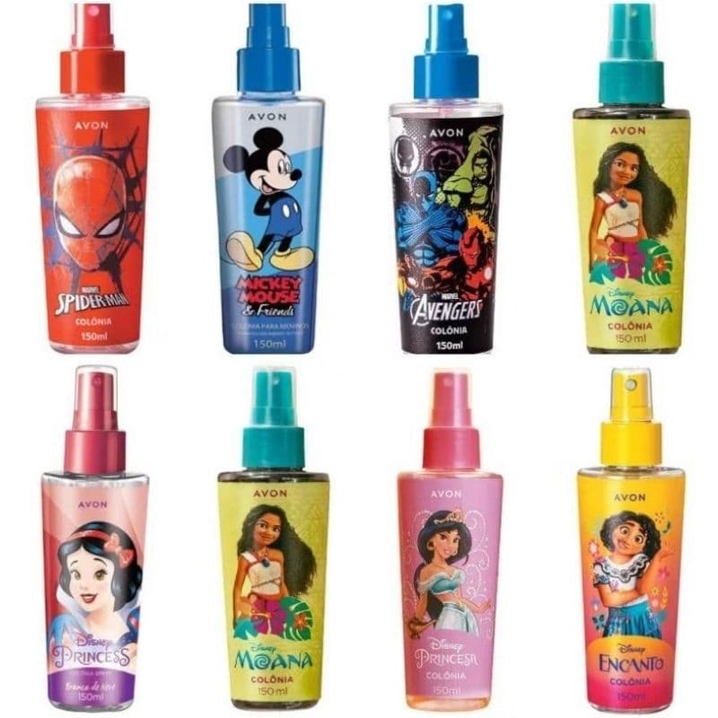 Colônia Infantil Avon – Escolha Seu Personagem | 70ml ou 150ml l Produto Original