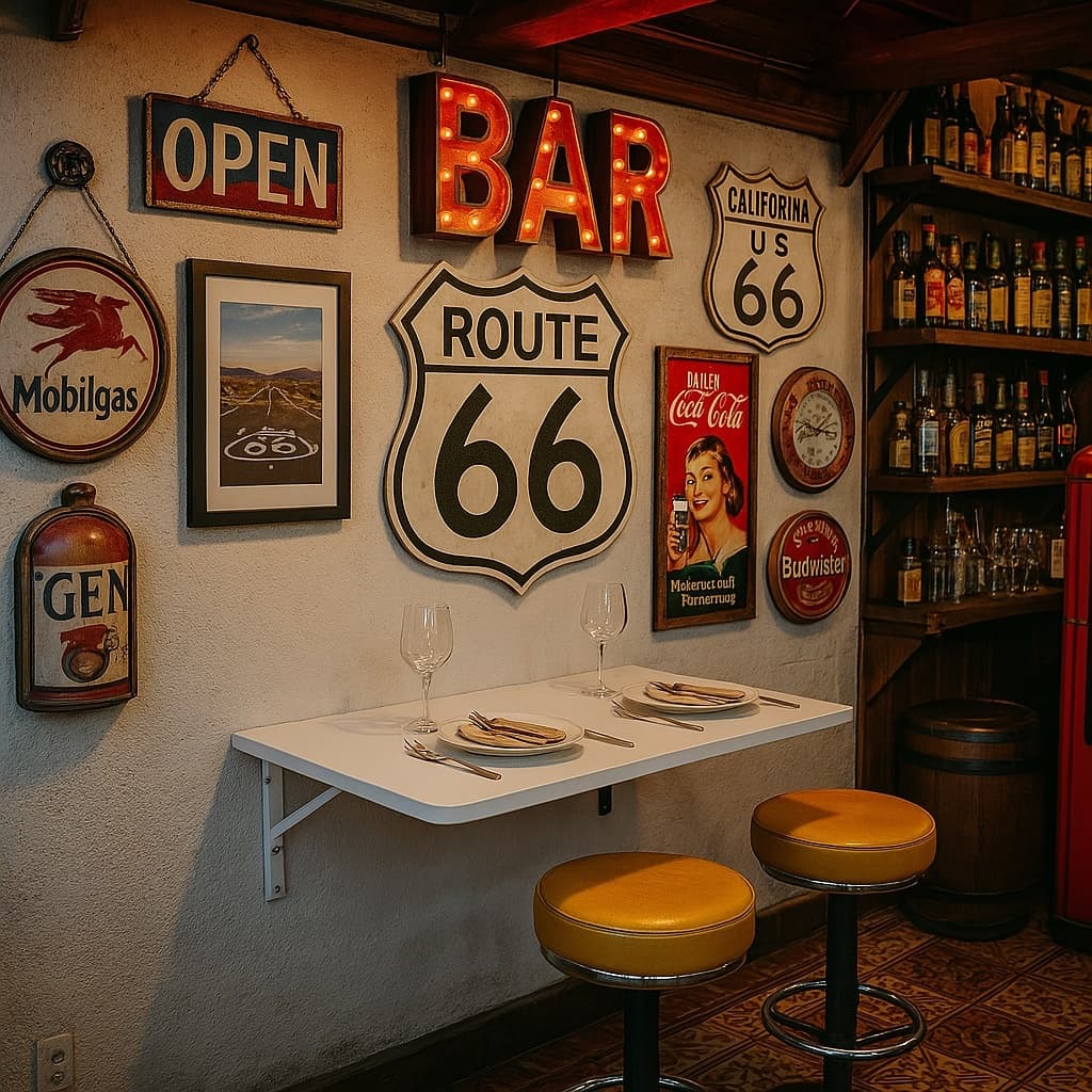 Mesa Dobravel Retratil de Parede Suspensa Borda Redonda Ate 120CM Para Quarto Sala Banheiro Cozinha Branco Preto Marrom