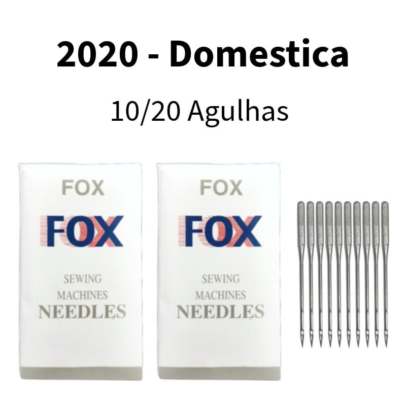 10/20 Agulhas Maquina Costura Doméstica 2020 Nº9/11/12/13/14/16