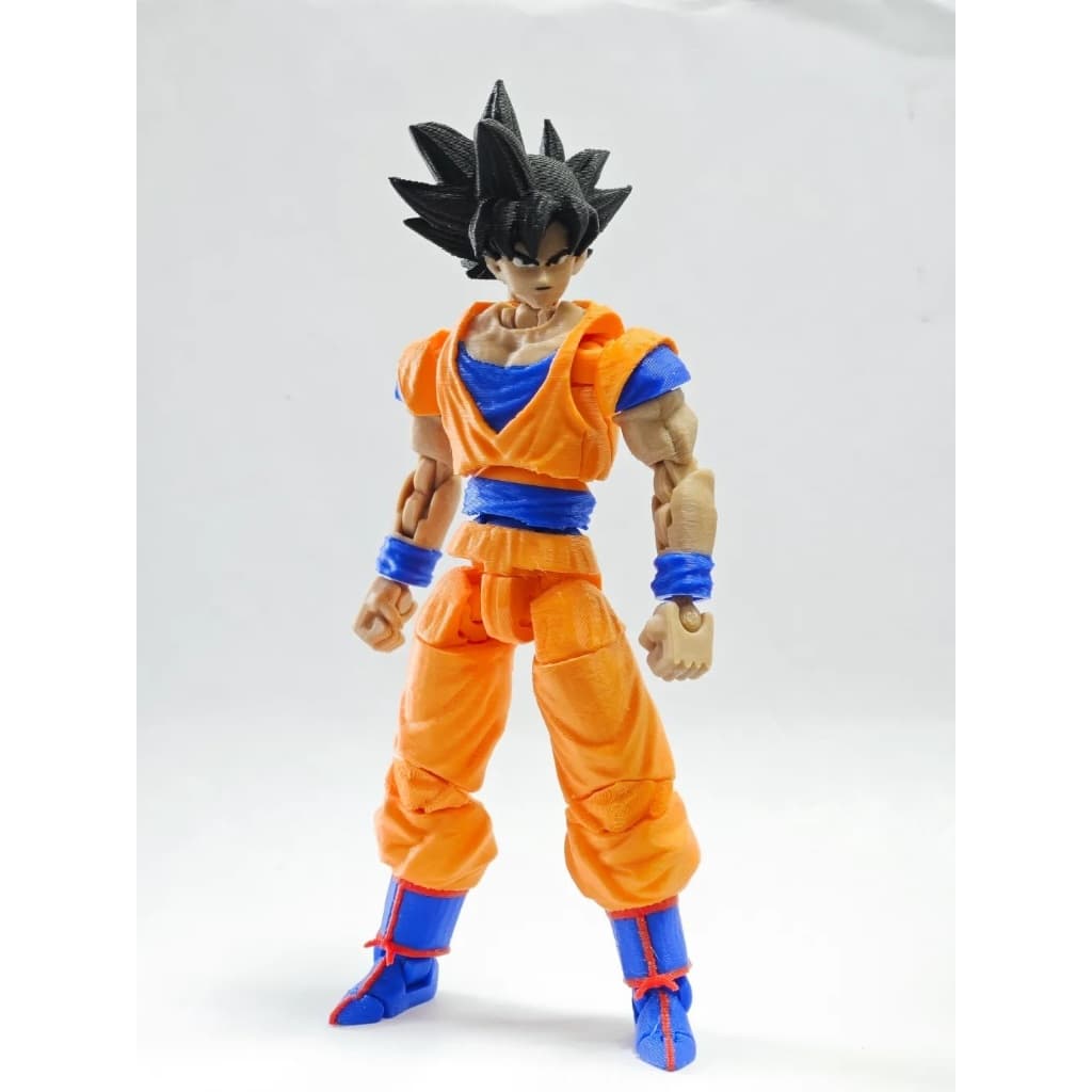Boneco Goku Articulado | Estilo Dummy 13 | Dragon Ball Z | Impressão 3D