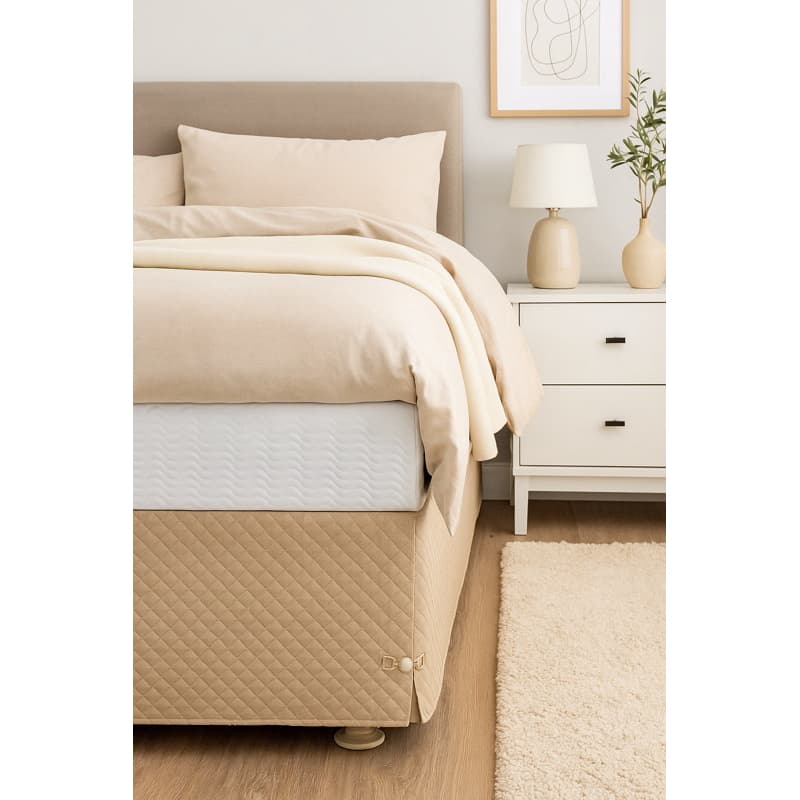 Saia para cama box Matelado ultrassônico com pingentes solteiro/casal/queen/king