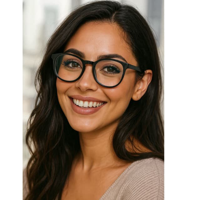 Óculos Redondo Para Leitura Modelo Colorido