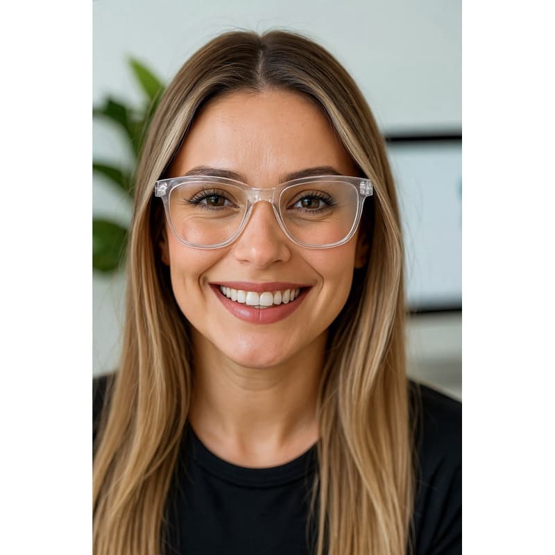 Óculos Para Leitura C/Grau Para Perto Feminino E Masculino Modelo Quadrado