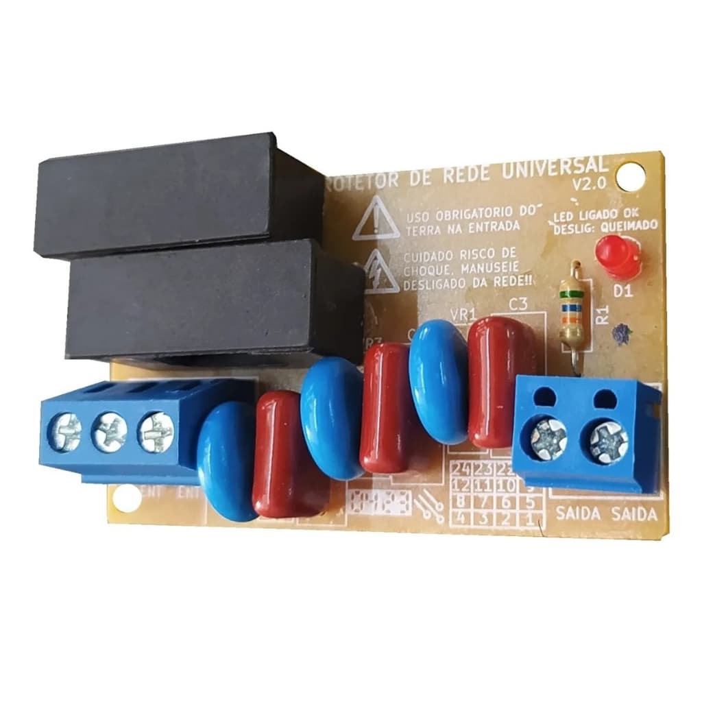 PROTEÇÃO DE REDE ANTI SURTO BIVOLTS ENGEMOVE