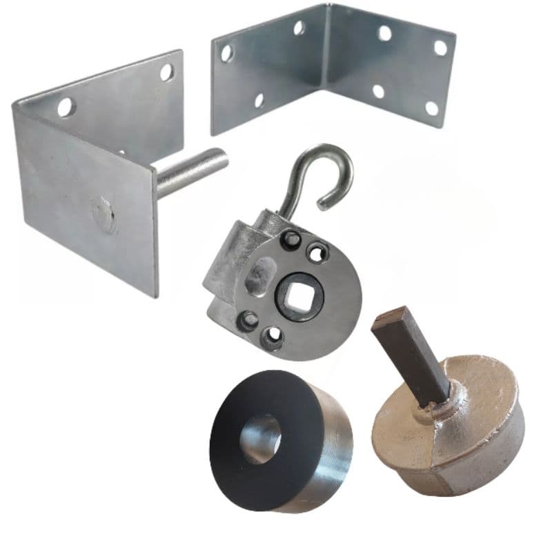 Kit Toldo Retratil Varanda Bucha 2' Pol. Mancal Máquina Toldo cortina quintal area externa Cobertura